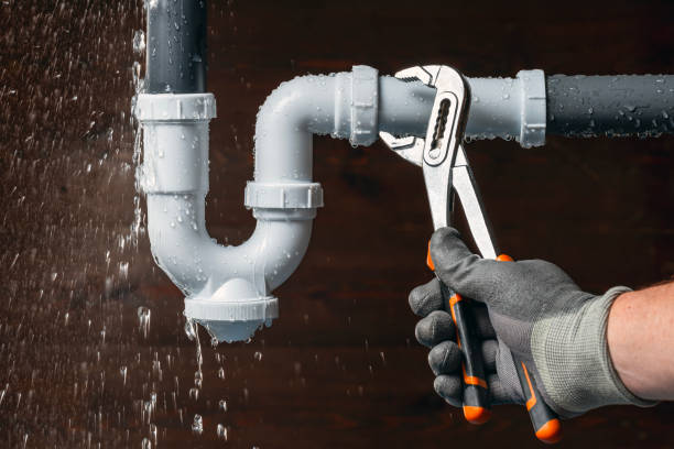 Professional Leak Detection technician working in Winchester, NH